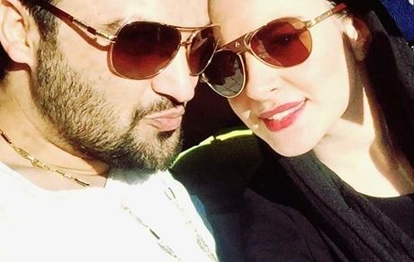 مهدی سلوکی و همسرش + عکس