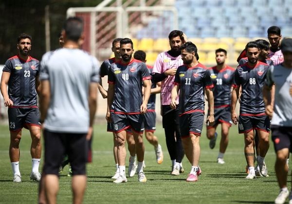 غیبت ۵ ملی‌پوش پرسپولیس در تمرین امروز سرخپوشان 