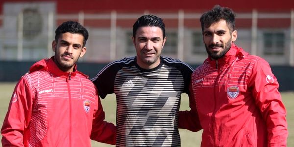 دو ملی پوش امید فولاد با نکونام دیدار کردند