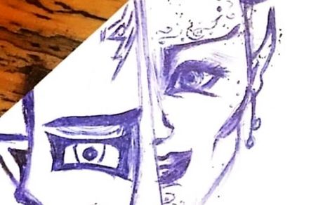 نقاشی عجیب نفیسه روشن + عکس