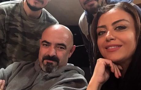 شبنم فرشاد جو در میان آقایون مشهور + عکس