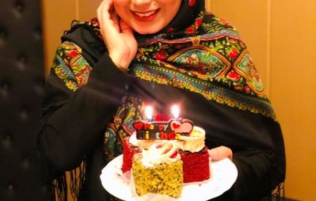 تولد ساده خانم مجری + عکس