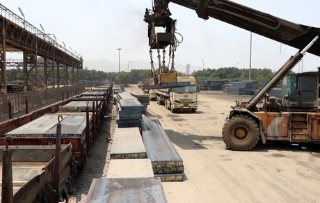 حمل ریلی، مزیت رقابتی فولاد هرمزگان بر دیگر رقبای تولیدکننده تختال