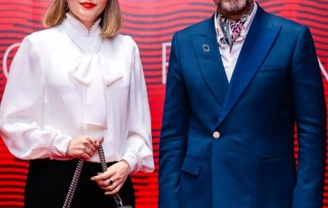 بهنوش طباطبایی در کنار علیرضا قربانی