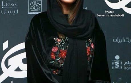 مانتوی گلدوزی شده سمیرا حسینی + عکس