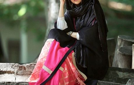 دامن هندی هلیا امامی+ عکس