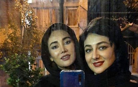 شب گردی های بهاره افشاری و ویدا جوان + عکس