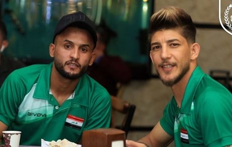 کاروان تیم ملی عراق برای دیدار ایران عازم اردن شد+عکس