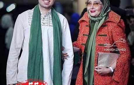 کتایون ریاحی در کنار پسرش + عکس