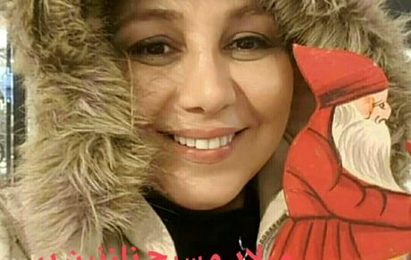 تبریک بهنوش بختیاری برای کریسمس + عکس