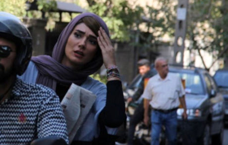 موتور سواری مینا وحید + عکس