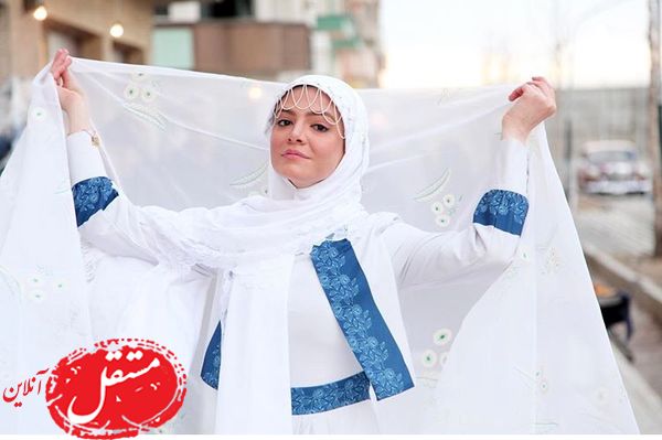 نوبر سریال وارش با لباس عروسش + عکس