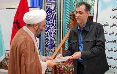 تقدیر مدیرعامل شرکت مس سونگون آذربایجان از امام جمعه شهرستان ورزقان