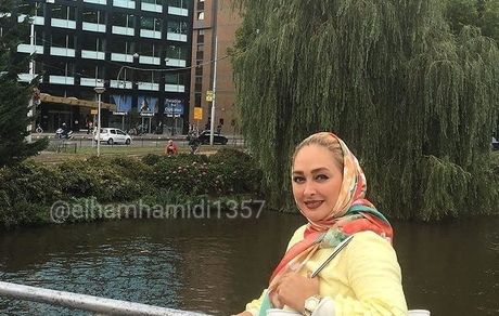 الهام حمیدی در خارج از کشور + عکس