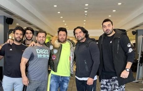 گلزار و دوستان باشگاهیش + عکس