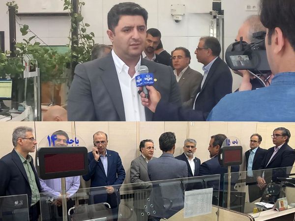 بازدید معاون نظارتی بانک مرکزی از شعب بانک مسکن/ قدردانی از همبستگی کارکنان بانک مسکن