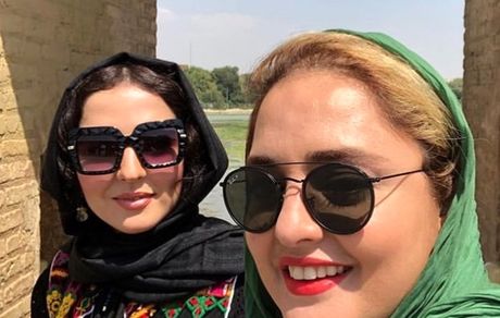 ستایش و خواهرش در سفر + عکس
