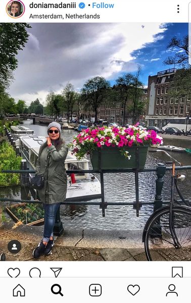 تیپ دختر رویا تیموریان درخارج  + عکس