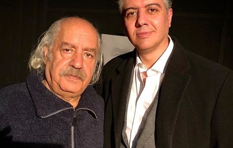 شوهر ستایش در کنار بازیگر مشهور + عکس