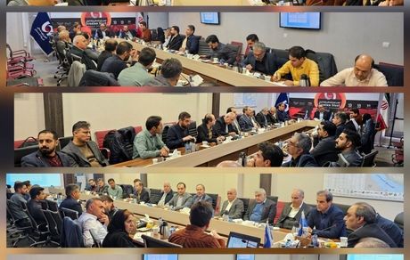 برگزاری جلسه کارگروه بازنگری استاندارد مصرف انرژی صنعت فولاد ایران به ریاست مهندس محمود لندی مدیرعامل شرکت فولاد اکسین