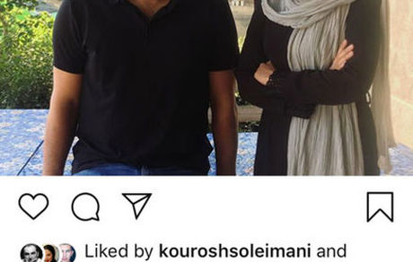 سام درخشانی هم جز "مرده خور" بود+عکس 