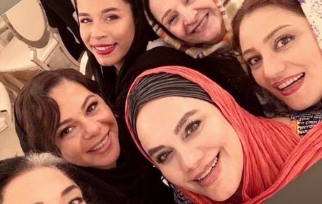 سلفی خانم های بازیگر + عکس