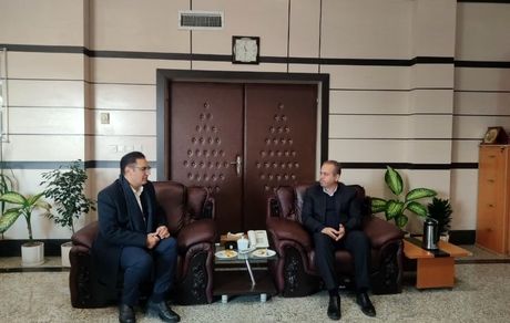 دیدار مدیر عامل شرکت آلومینای ایران با استاندار و سرپرستان معاونت های استانداری خراسان شمالی