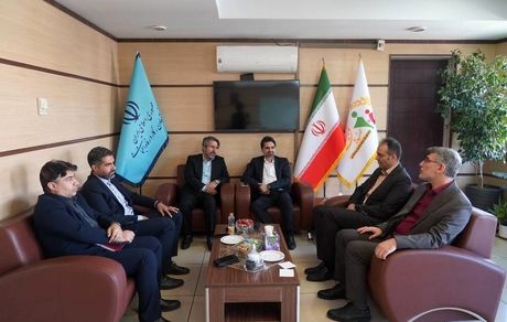 دیدار رئیس مرکز فناوری اطلاعات وزارت تعاون با مدیرعامل صندوق