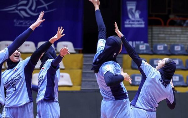 برد دختران والیبال ایران در آغاز بازی‌های آسیایی