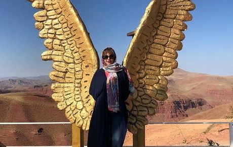 وقتی شبنم قلی خانی بالدار میشود + عکس