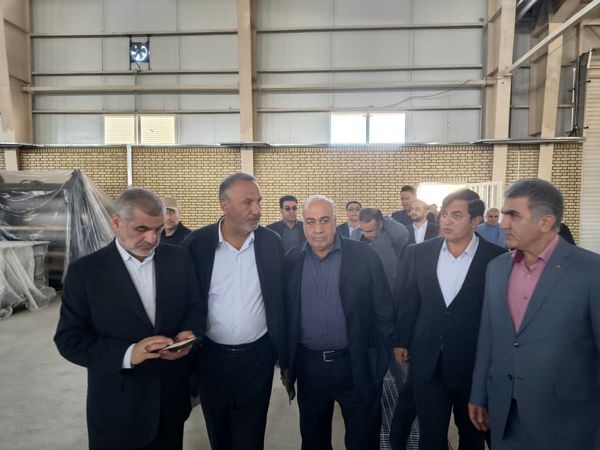 بازدید مدیرعامل ایمپاسکو از کارخانه نوآورانه تولید کاغذ از سنگ الیگودرز