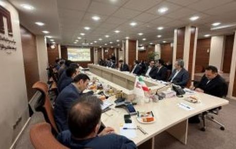 بررسی وضعیت پیشرفت پروژه گندله‌سازی کردستان و پروژه بخار نیروگاه سمنان در هلدینگ «ومعادن»