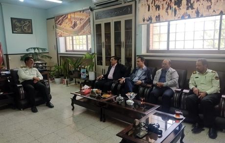 دیدار مدیر عامل شرکت آلومینای ایران با مسئولین شهرستان جاجرم