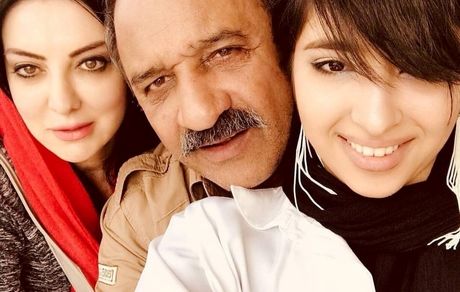 حمیرا ریاضی در کنار همسر بازیگر ش و دخترشان + عکس