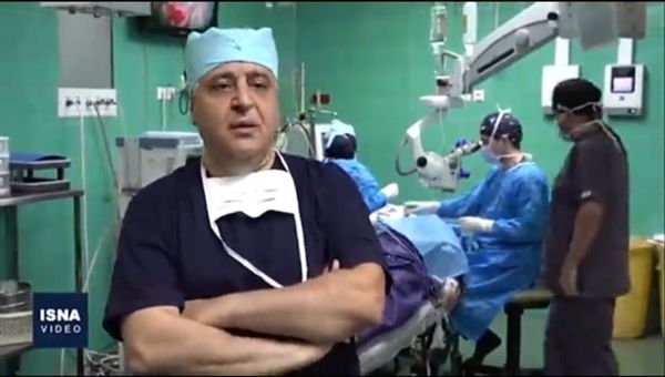 ویدیوی رئیس بیمارستان فارابی/ در حوادث دی ماه «در مجموع هزار نفر» با پارگی چشم به این بیمارستان مراجعه کردند 