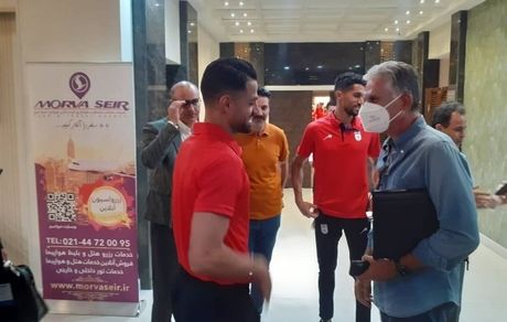  جلسه کی‌روش با بازیکنان تیم ملی در هتل 