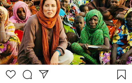 مهتاب کرامتی و عکسی پُر از تضاد از زنان کشور کنیا + عکس