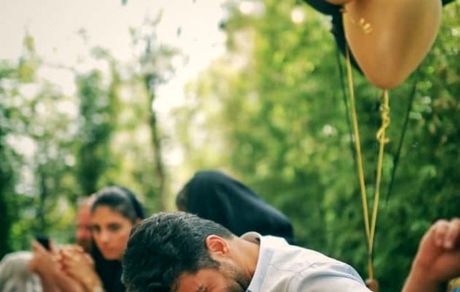 تولد علی ضیا در یکی از کافه های تهران + عکس