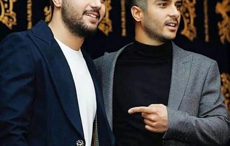 بازگر نهنگ آبی در کنار برادرش + عکس