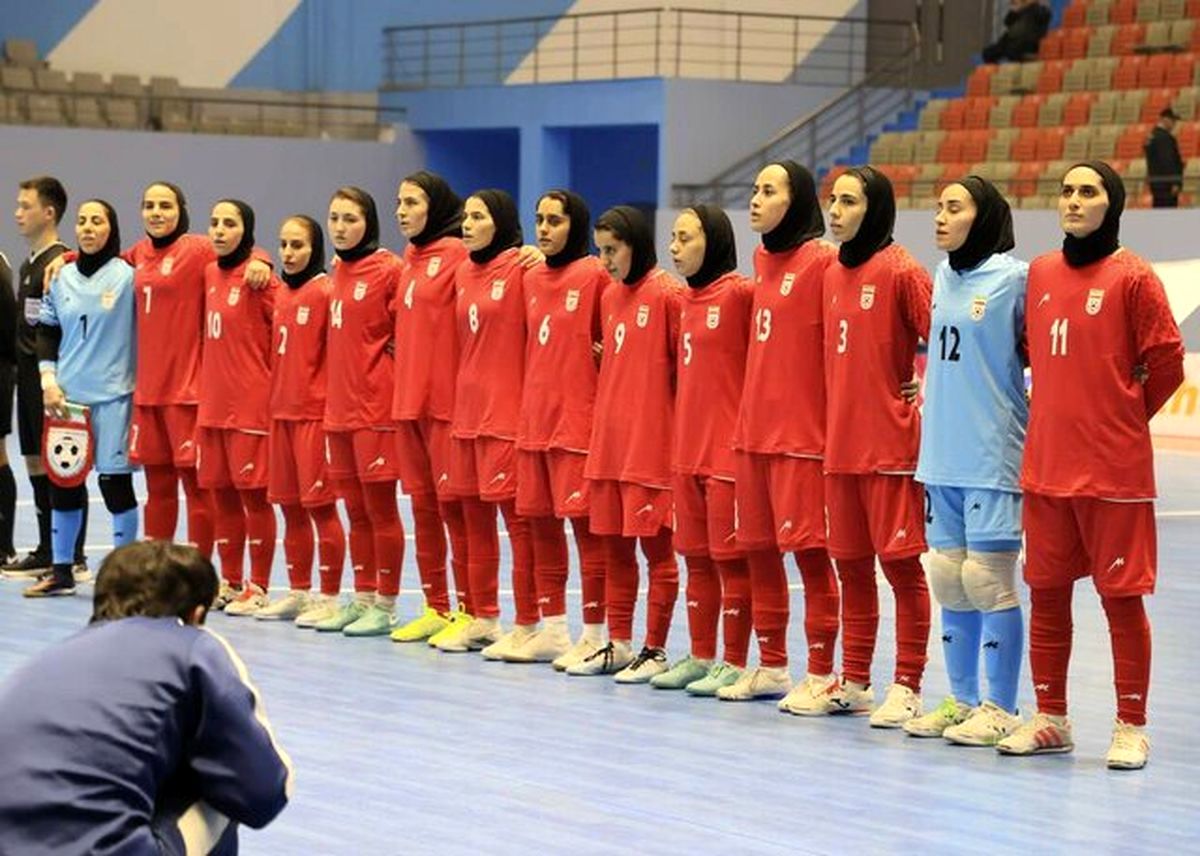 سومین برد دختران فوتسال ایران در کافا رقم خورد