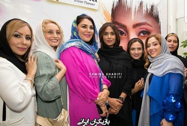 عکس دسته جمعی خانم های بازیگر در آتلیه
