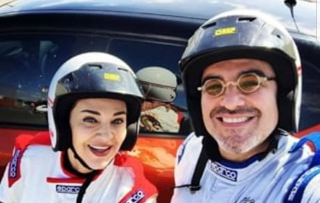 لباس خاص رویا نونهالی و همسرش  + عکس