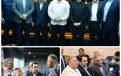 رئیس کمیسیون اقتصادی مجلس و مدیرعامل بانک صادرات ایران در اردوی ملی‌پوشان وزنه‌برداری/ اهدای نشان ویژه فدراسیون وزنه‌برداری به محسن سیفی به پاس حمایت از قهرمانان کشور