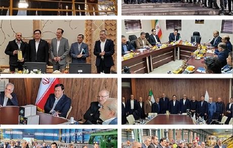 دیدار و بازدید مدیرعامل بانک ملت از 10 مجموعه بزرگ تولیدی و اقتصادی در استان یزد
