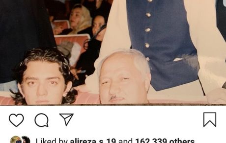 آقای بازیگر در کنار اعجوبه موسیقی + عکس