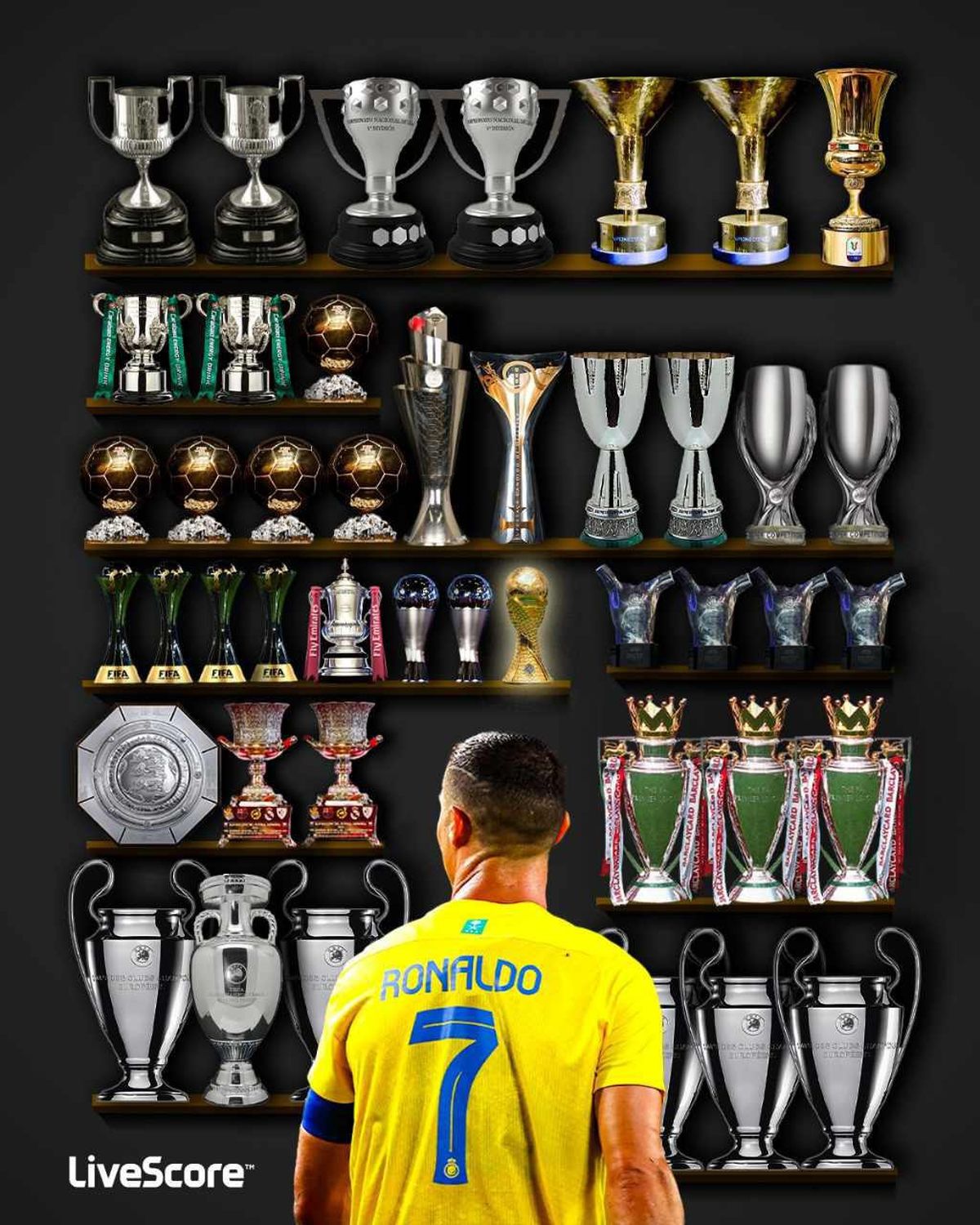 یک کفش طلای دیگر برای CR7/ دریافت جایزه بهترین گلزن مسابقات توسط کریستیانو رونالدو