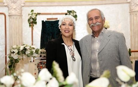 پانته آ بهرام و پدرش در مراسمی مجلل + عکس