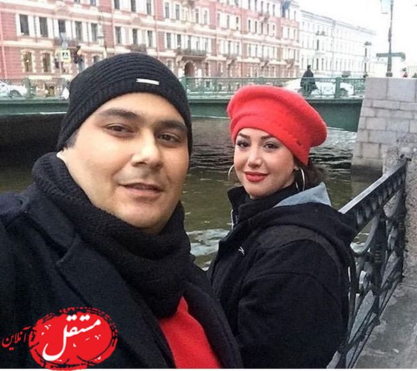 رضا داوودنژاد و همسرش در خارج از کشور + عکس
