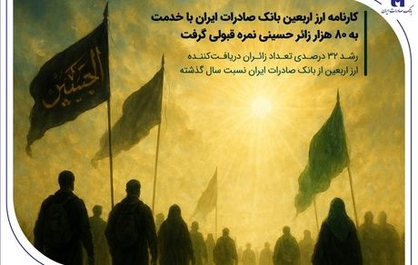 کارنامه ارز اربعین بانک صادرات ایران با خدمت به 80 هزار زائر حسینی نمره قبولی گرفت / رشد ۳۲ درصدی تعداد زائران دریافت‌کننده ارز اربعین از بانک صادرات ایران نسبت سال گذشته