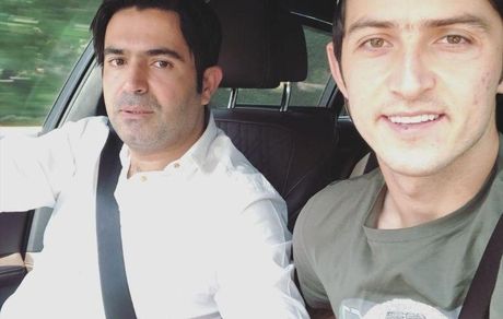 سردار آزمون به همراه برادرش + عکس